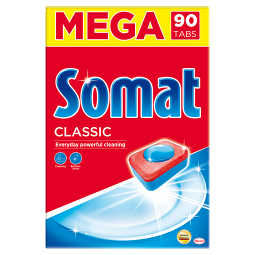 Somat Classic gépi mosogatótabletta 90 db (Dishwasher Tabs)