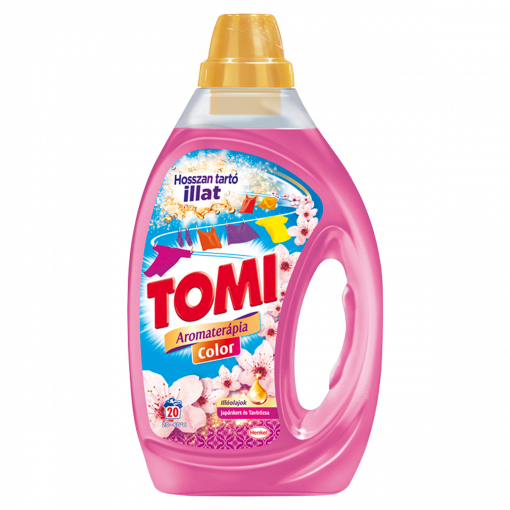 Tomi Aromaterápia Japánkert Color folyékony mosószer 1 l (Laundry Gel)