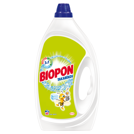 Biopon Takarékos folyékony mosószer 60 mosás 3 l