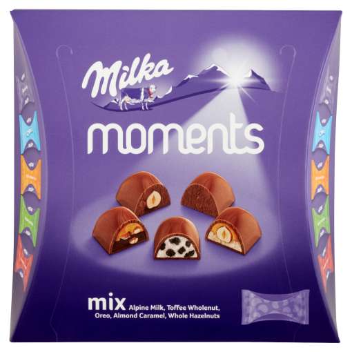 Milka Moments tejcsokoládé válogatás 11 db 97 g