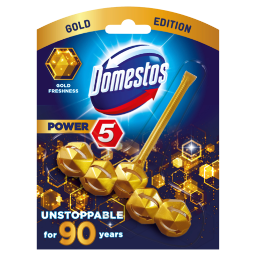 DOMESTOS Power5 Gold Freshness WC frissítő blokk 55 g