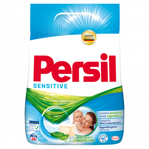 Persil Sensitive mosópor 36 mosás 2,34 kg