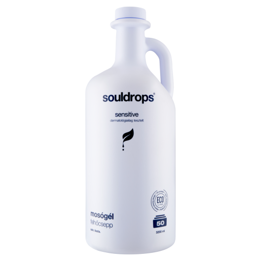 Souldrops Felhőcsepp szenzitív mosógél 50 mosás 3200 ml
