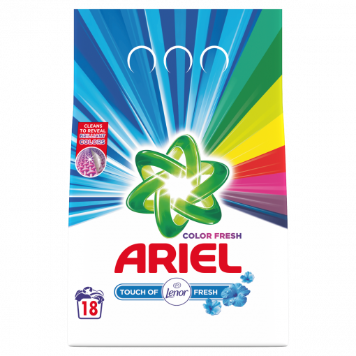 Ariel Touch Of Lenor Fresh Color Mosópor, 1.35kg (Washing Powder)