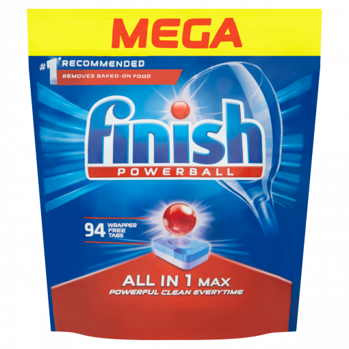 Finish All in 1 Max mosogatógép-tabletta 94 db (Dishwasher Tabs)