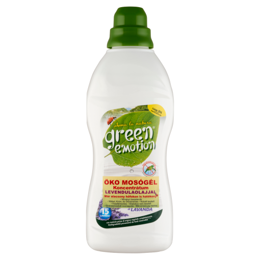 Green emotion öko mosógél koncentrátum levendulaolajjal 15 mosás 750 ml