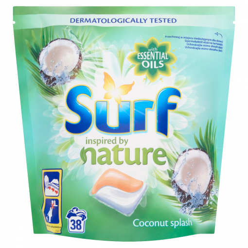 Surf Coconut Splash mosókapszula 916 g (Laundry Capsules)