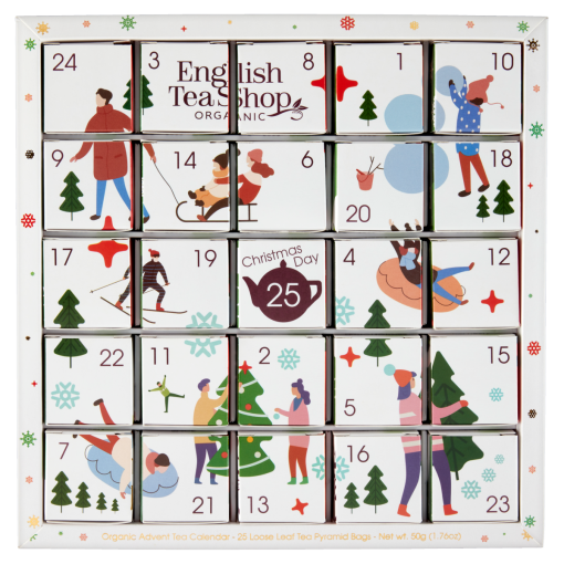 English Tea Shop Premium Holiday Collection Puzzle BIO adventi kalendárium teaválogatás 25 db 50 g