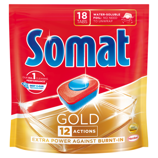 Somat Gold mosogatógép tabletta 18 db (Dishwasher Detergent)