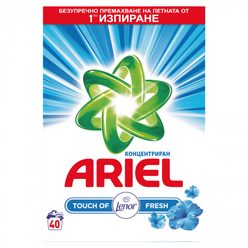 Ariel Touch Of Lenor Fresh Mosópor, 2,6 kg (Washing Powder)  