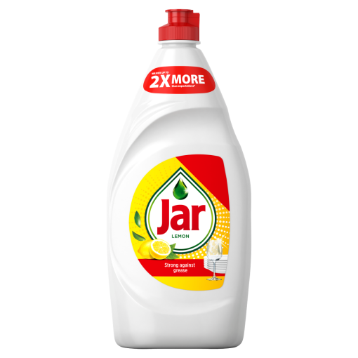 Jar Lemon Folyékony Mosogatószer. Zsíroldó Áztatás Nélkül Eltávolítja A Zsíros Szennyeződéseket750ML